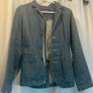 Earl Jean fitted Jean jacket size small